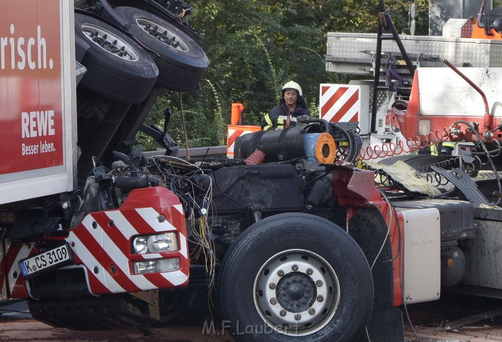 Schwerer VU PKlemm A 57 Rich Innenstadt Hoehe Koeln Chorweiler P083.JPG - Miklos Laubert